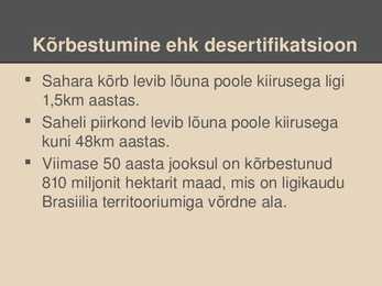 Mullastike hävinemine ja kaitse #19