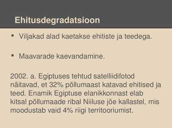 Mullastike hävinemine ja kaitse #22