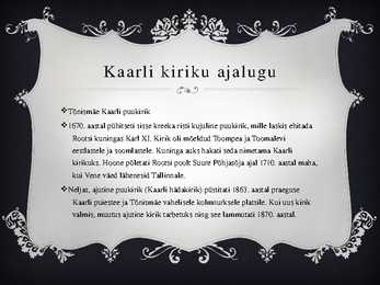 Kaarli kirik #2