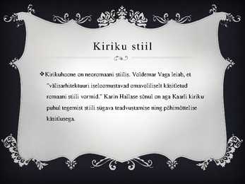 Kaarli kirik #7