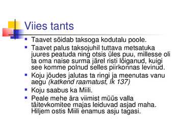 Tants aurukatla ümber #11