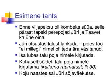 Tants aurukatla ümber #4