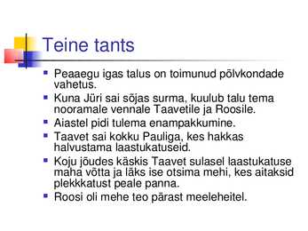 Tants aurukatla ümber #5
