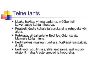 Tants aurukatla ümber #6
