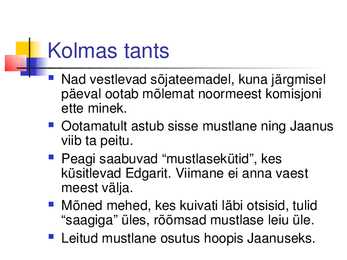 Tants aurukatla ümber #8