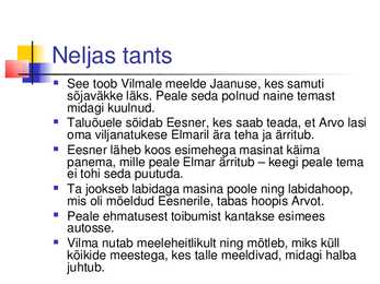 Tants aurukatla ümber #10