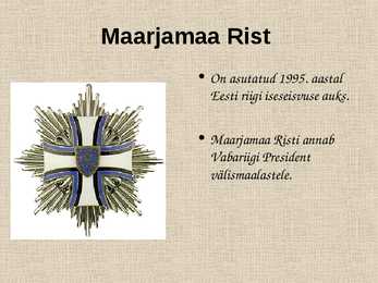 Eesti Vabariigi teenetemärgid #6