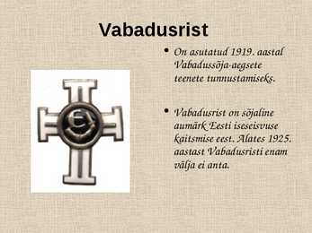 Eesti Vabariigi teenetemärgid #7