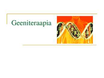 Geeniteraapia