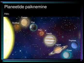 Planeetide liikumine #3