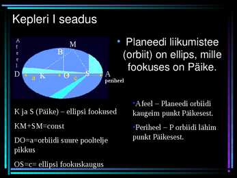 Planeetide liikumine #4