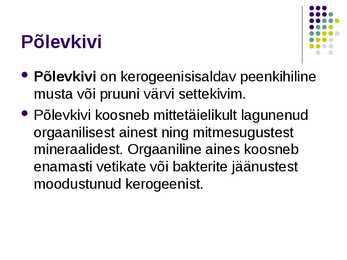 Põlevkivi #2