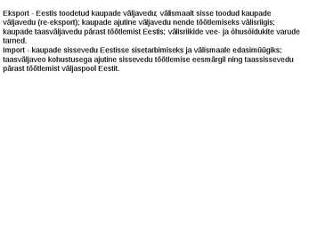 Välismajandus-eksport-import #2
