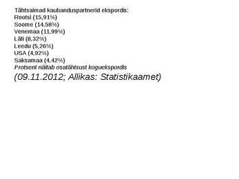 Välismajandus-eksport-import #5