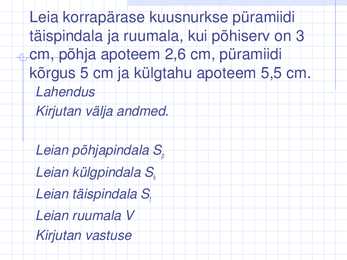 PÜRAMIID #5