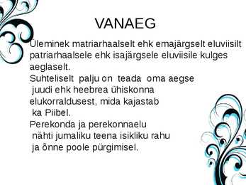 Perekonna ajalugu #4