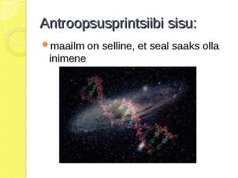 Antroopsusprintsiip-Stephen William Hawking #4