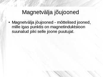 Magnetismi esitlus #13