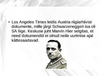 Arnold Alois Schwarzenegger #3