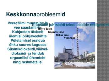 Energiatootmine ja keskkonnasaaste #4