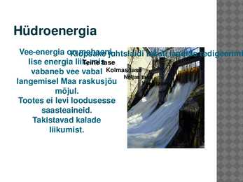 Energiatootmine ja keskkonnasaaste #6