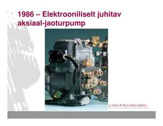 Diiselmootorite juhtseadmed II #12