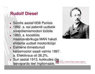 Diiselmootorite juhtseadmed II #3