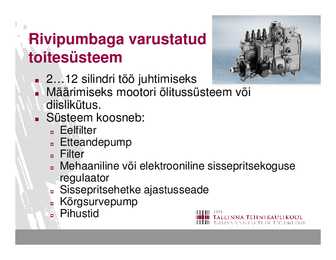 Diiselmootorite juhtseadmed II #23
