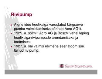 Diiselmootorite juhtseadmed II #9