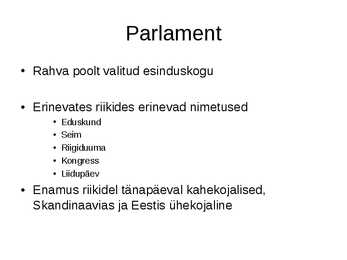 RIIGIKOGU #2