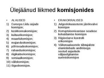 RIIGIKOGU #6