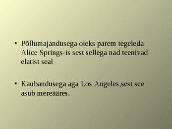 Los-Angelese ja Alice Springs-i kliima võrdlused #7