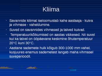 Savannid #3
