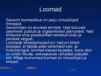 Savannid #7