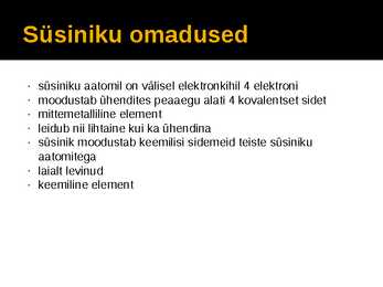 Süsinik #7