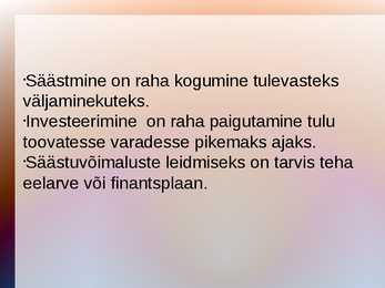 Pere-eelarve #4