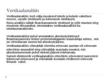 Vabaaine majanduses - bilanss #12