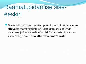 Bilansi analüüs ja kasumiaruanne #15