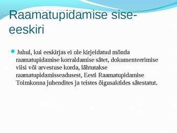 Bilansi analüüs ja kasumiaruanne #17
