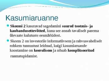 Bilansi analüüs ja kasumiaruanne #7