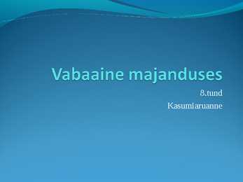 Bilansi analüüs ja kasumiaruanne