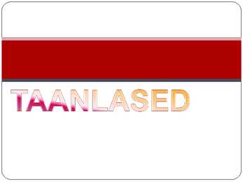 Taanlased