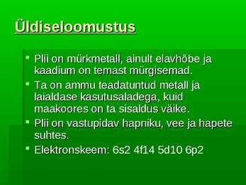 Esitlus Plii kohta #2