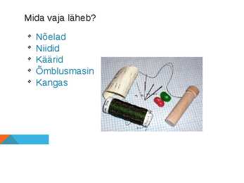 Kuidas teha kleiti #2