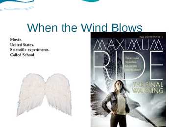 When the wind blows #3