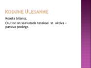 Vabaaine majandusõpetus #15