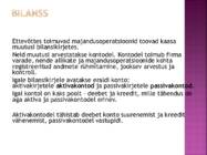 Vabaaine majandusõpetus #8