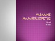Vabaaine majandusõpetus
