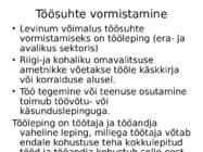 Vabaaine majandusõpetuses - tööturg #6