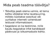 Vabaaine majandusõpetuses - tööturg #10